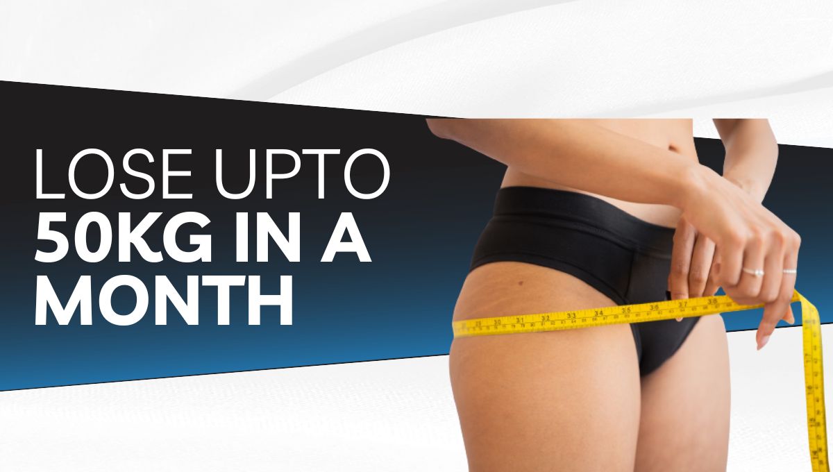 You are currently viewing How to lose up to 50kg of weight or more in a month without surgery
