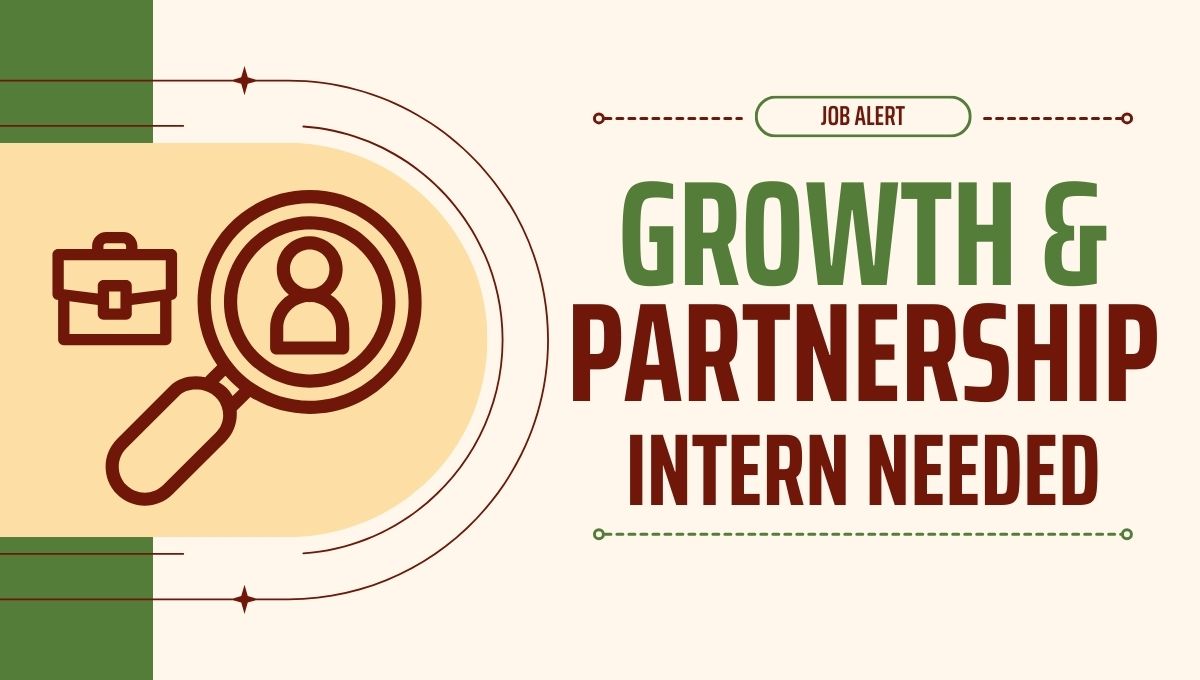 Read more about the article Job Title: Growth and Partnership Intern